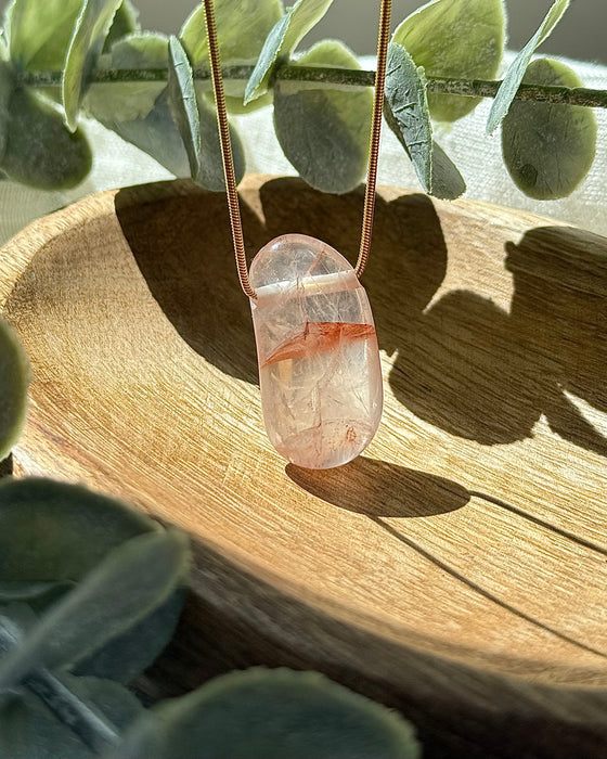 Hämatoid gebohrter Anhänger