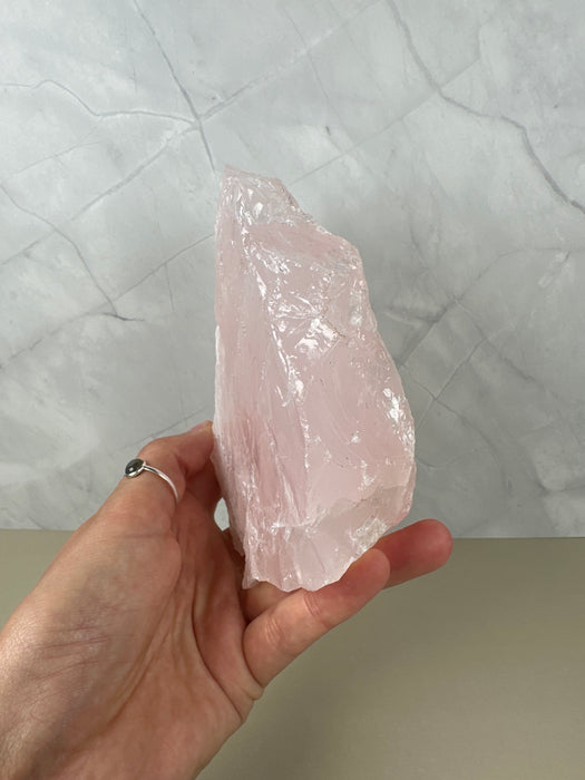 Rosenquarz Rohstein A24