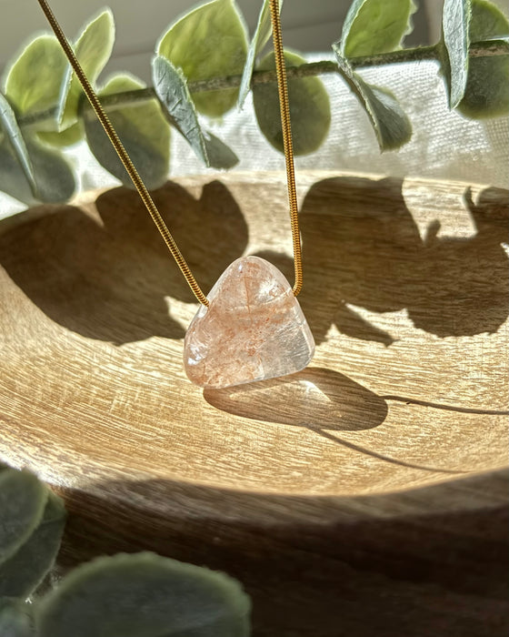 Hämatoid gebohrter Anhänger