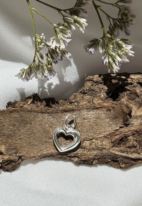 Herz Anhänger 925er silber, 1cm