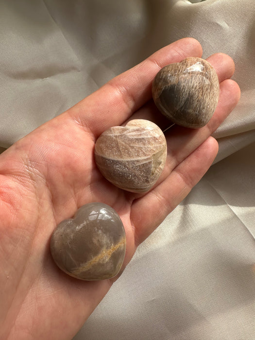 Mondstein Herz 3cm