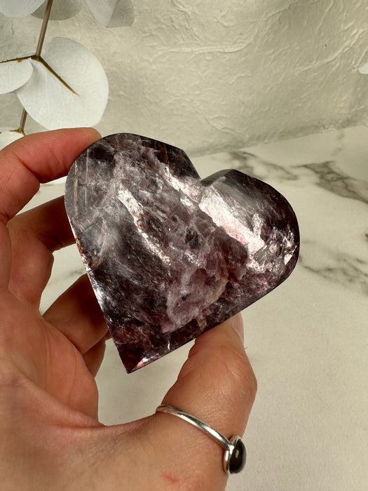 Lepidolith Herz A59