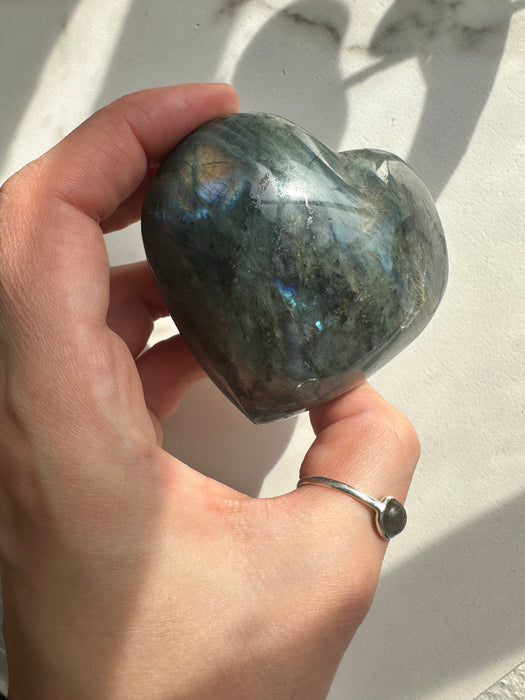 Labradorit Herz A33