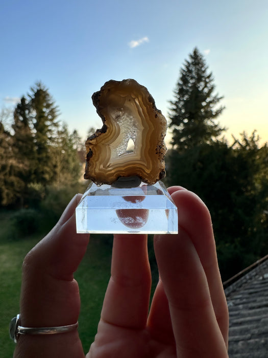 Achat Scheiben auf Sockel high quality