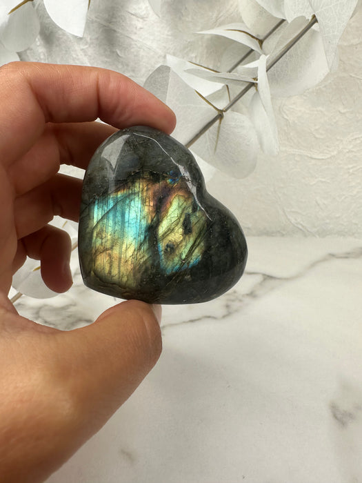 Labradorit Herz D19