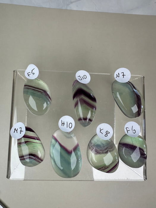 Regenbogenfluorit Cabochons