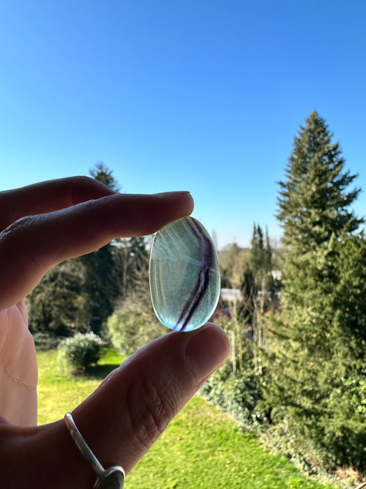 Regenbogenfluorit Cabochons