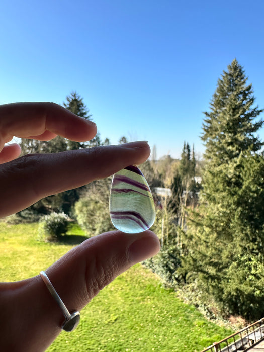Regenbogenfluorit Cabochons