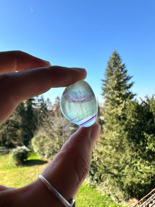 Regenbogenfluorit Cabochons