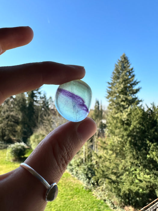 Regenbogenfluorit Cabochons