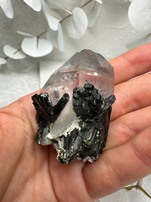 Epidot Stufe mit Quarz G54