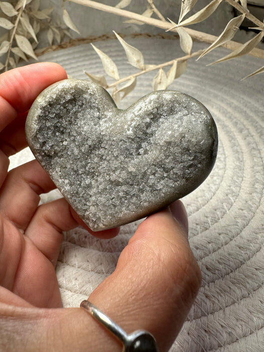 Rainbow Amethyst Herz A27