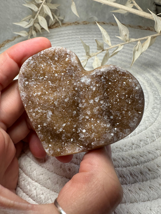 Rainbow Amethyst Herz B24