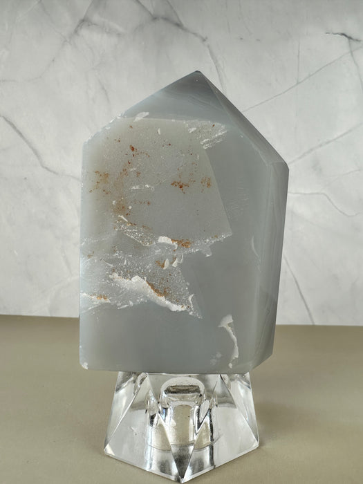 Achatspitze mit Druse