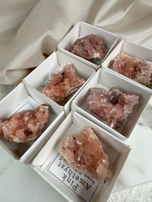 Pink Amethyst Geode