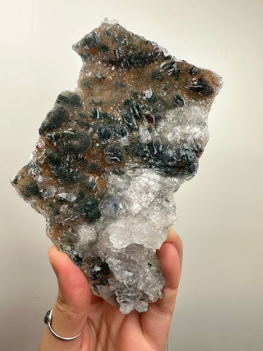 Amethyst Rose mit Prasiolith I49