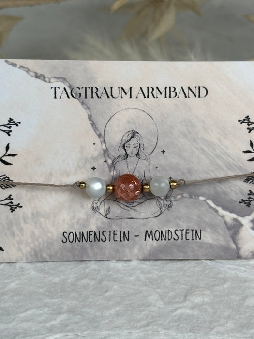 Themen Armband „Tagtraum“ mit Makrameverschluss