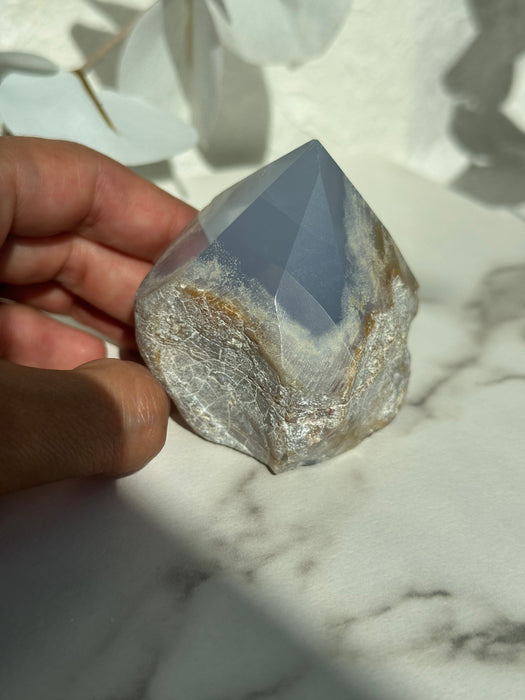 Blaue Chalcedon Spitze high quality G36