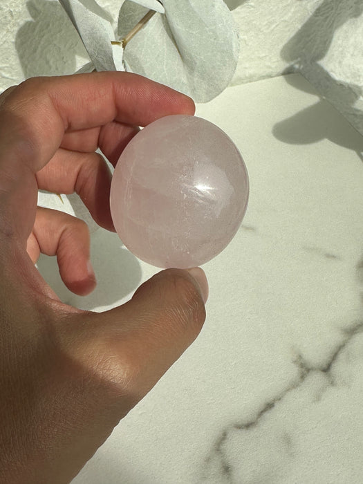 Rosenquarz Handstein G9