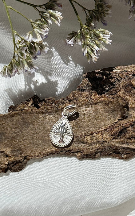 Lebensbaum Anhänger 925er silber, 1cm
