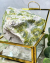 Wavellit Rohmineral 6 x 6,5 cm grüner Naturstein Kristallstruktur
wavellite mineral 6 cm green crystal natural specimen
Wavellit Rohstein radialer Kristall Naturstein
Detailaufnahme Wavellit Kristallstruktur strahlenförmig