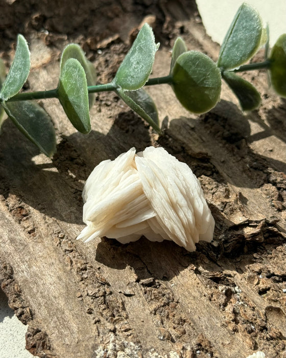 Baryt mit Fluorit aus Asturien, Spanien, 4,5cm