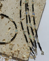 Opal Nugget Armband mit Spinell und 925er Silberelementen – 17 cm mit Verlängerungskette