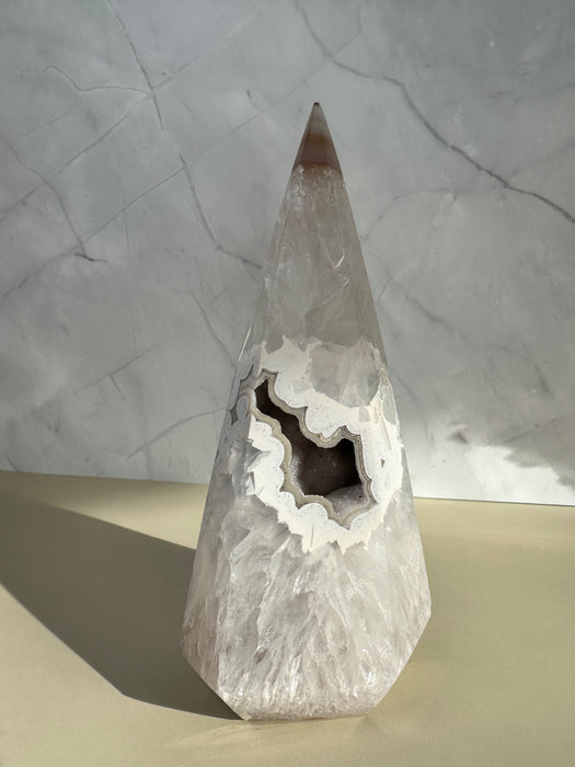 Achat in Diamantform