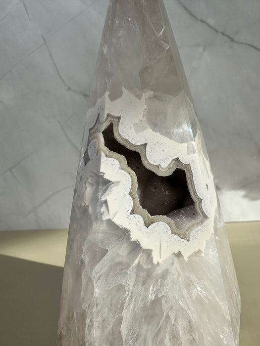 Achat in Diamantform