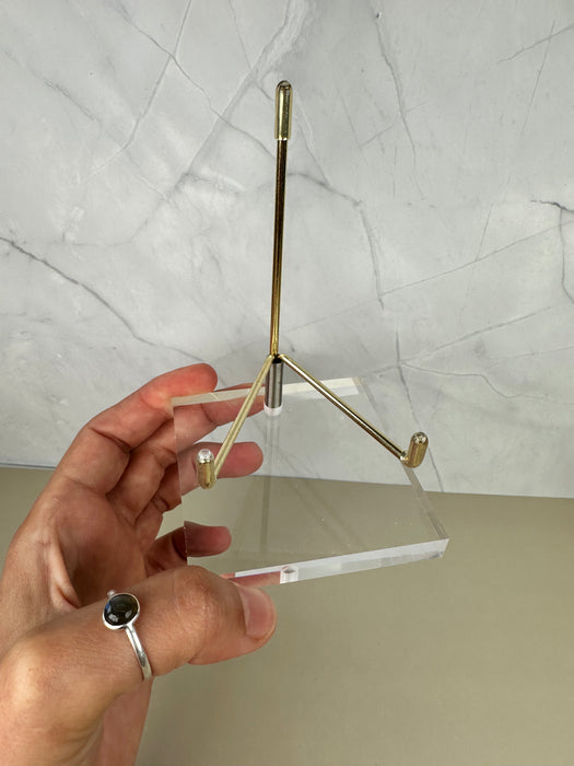 Plexiglas Display gold Gr.L