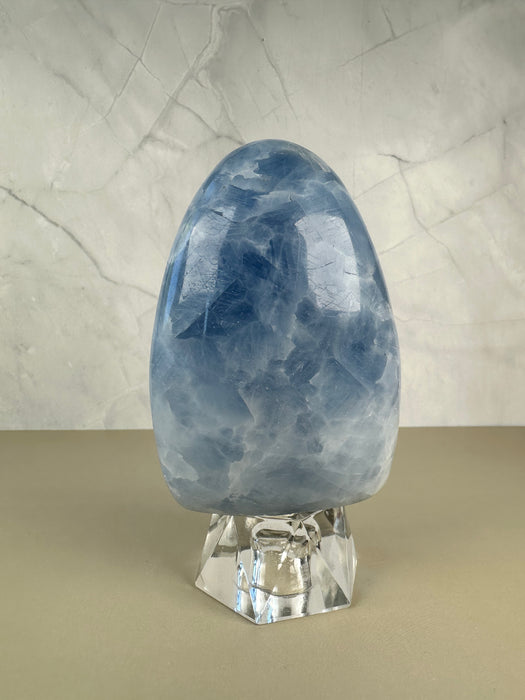 Blaue Calcit Freiform