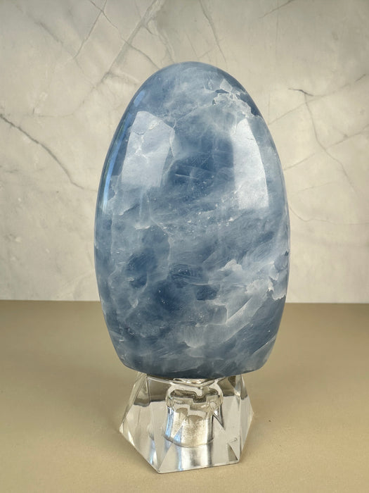 Blaue Calcit Freiform