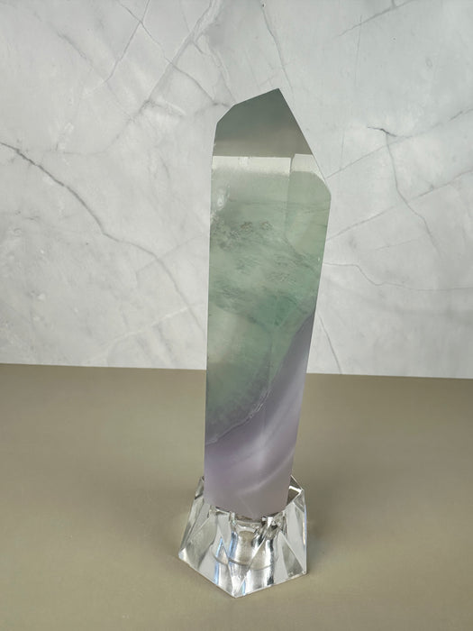 Pastellfluorit Spitze