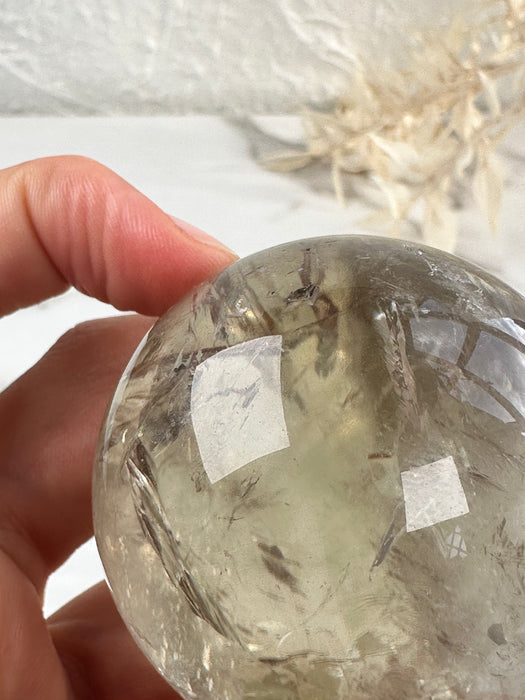 Prasiolith Kugel B-Ware A59