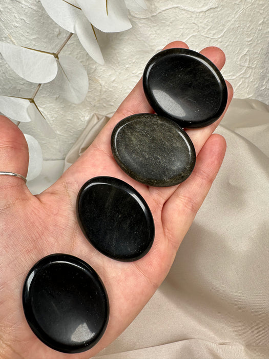 Golden Obsidian Daumenstein